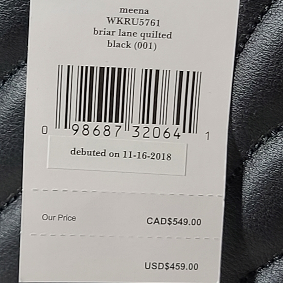 NWT- Kate Spade - QUILTED LEATHER MEENA - Picture 8 of 16